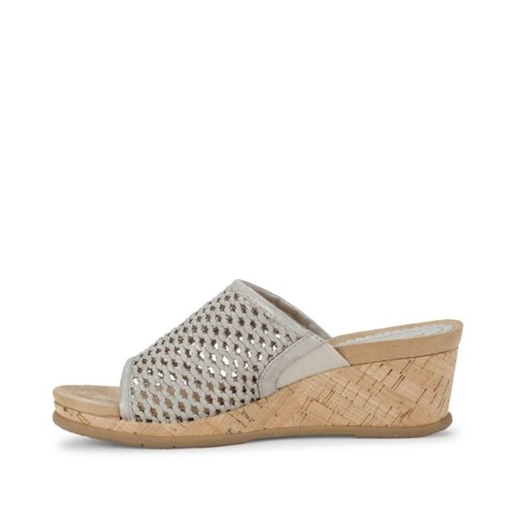 Baretraps Women's Flossey Slide Wedge Sandals - Champagne - Picture 2 of 4